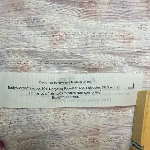 Adore Me Pajama Set in Pink and Red - Picture 11 of 15